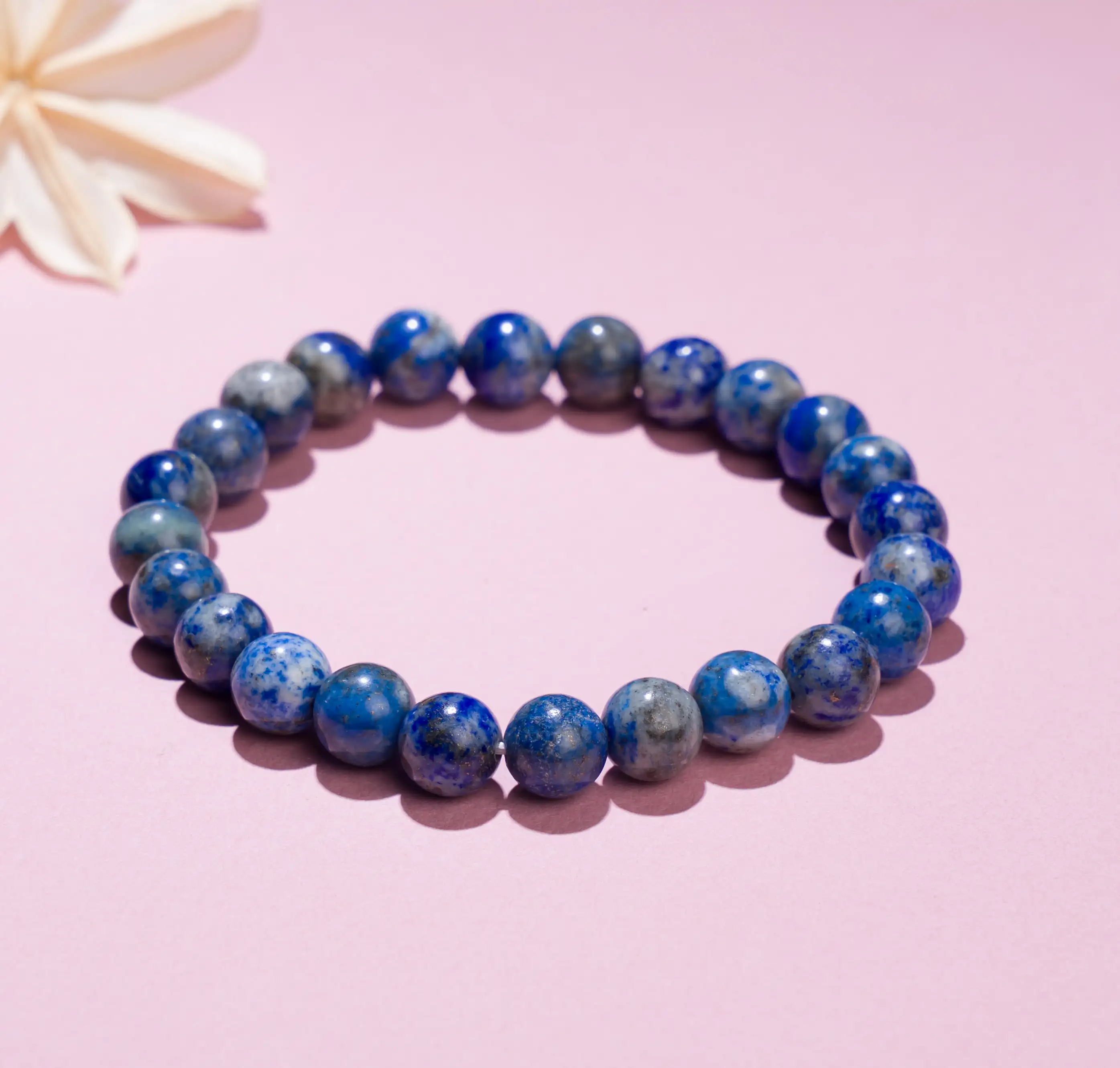 8mm Lapis lazuli Crystal stone Bracelet - image 1