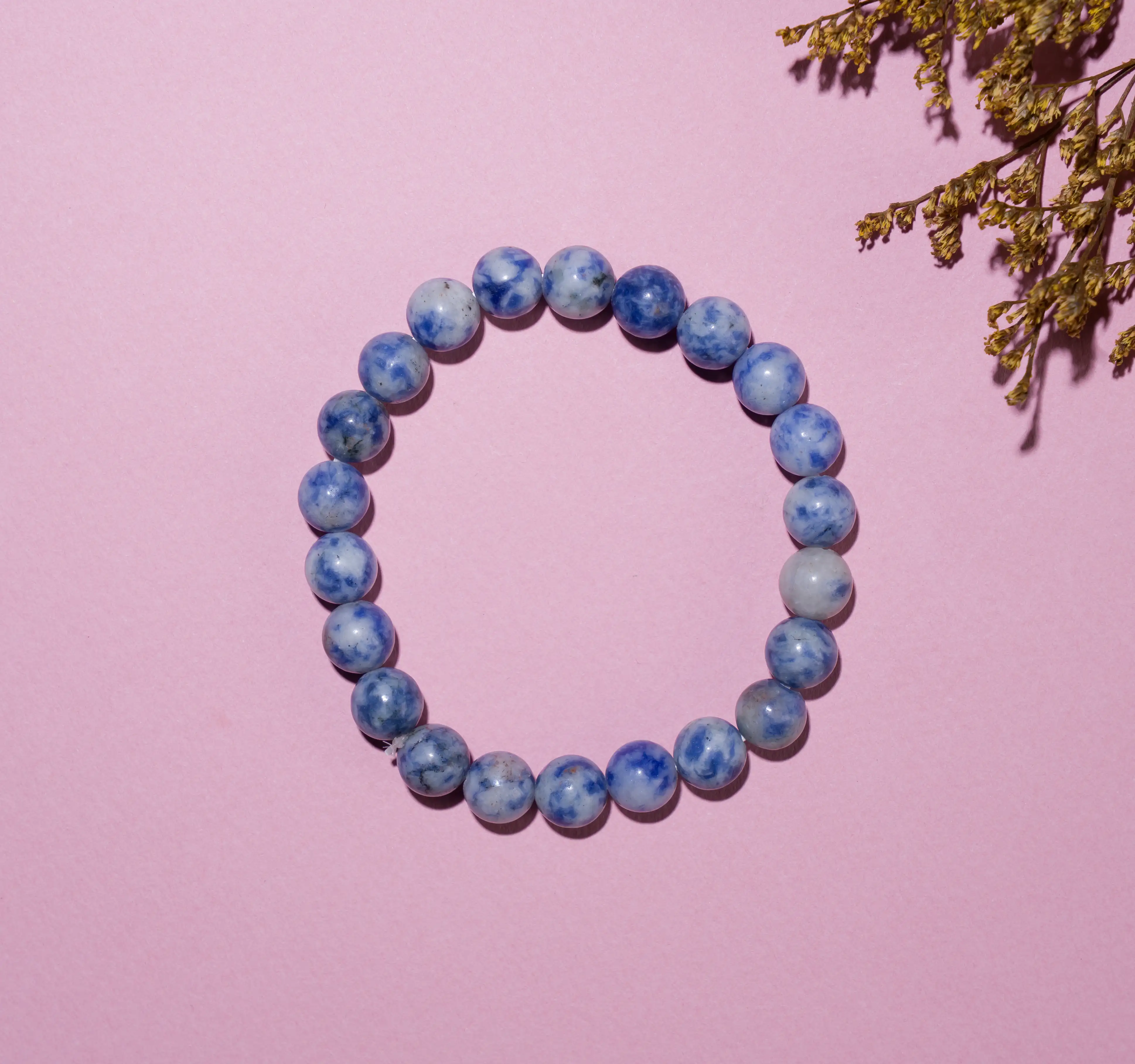8mm Sodalite crystal bracelet - image 2