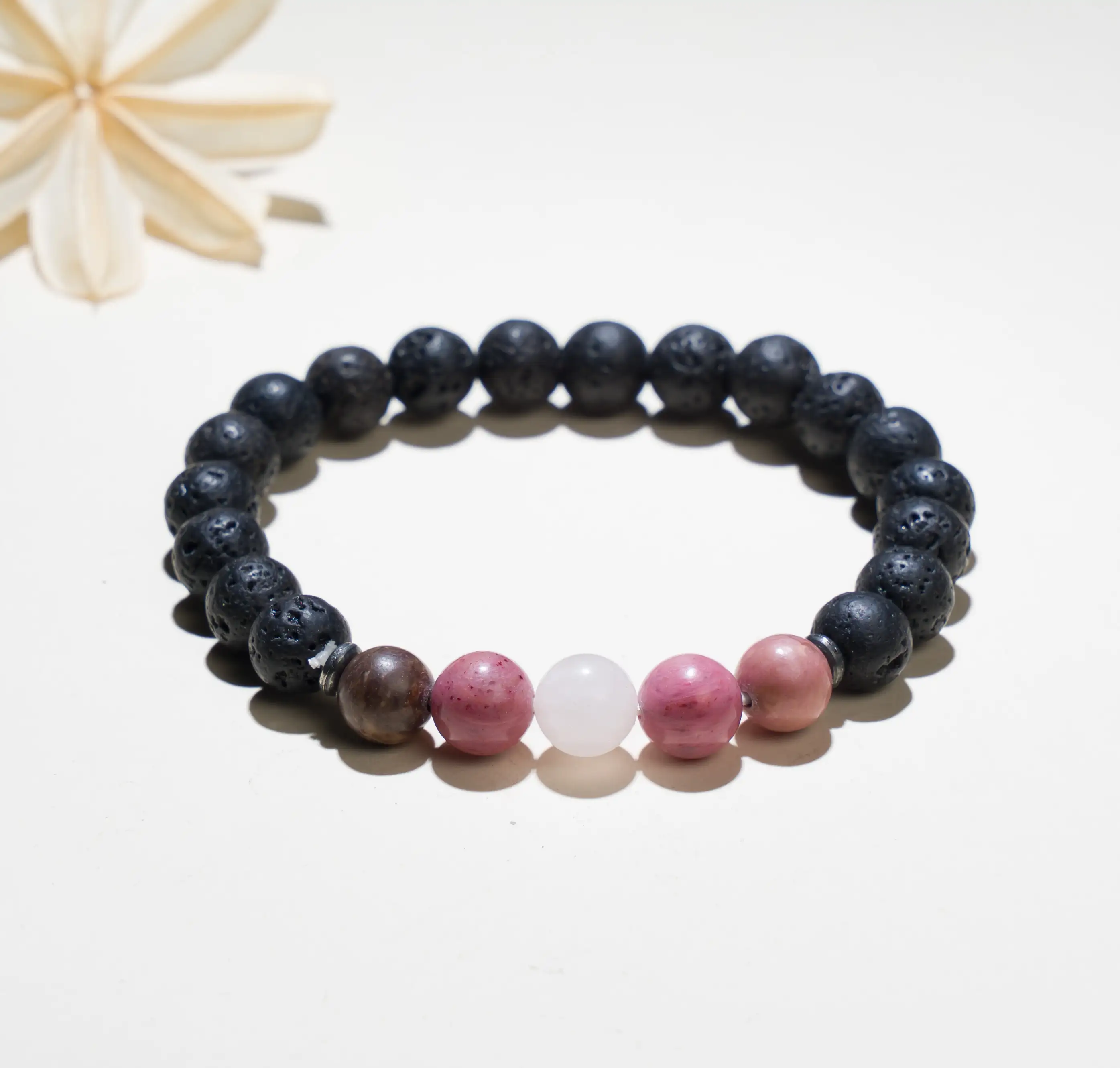 8mm Love Potion Lava Crystal stone Bracelet - image 1
