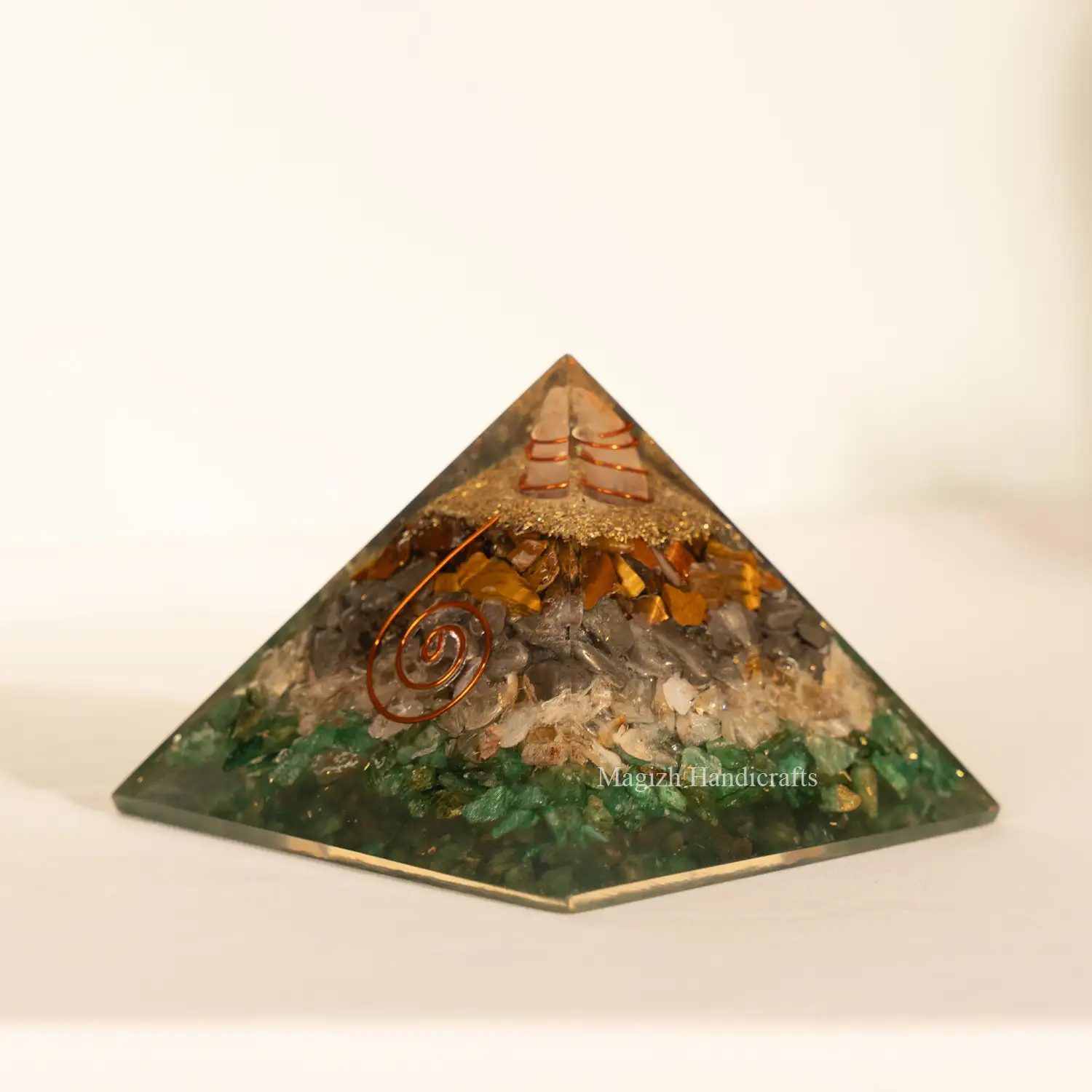Money Magnet Crystal stone Pyramid - image 2