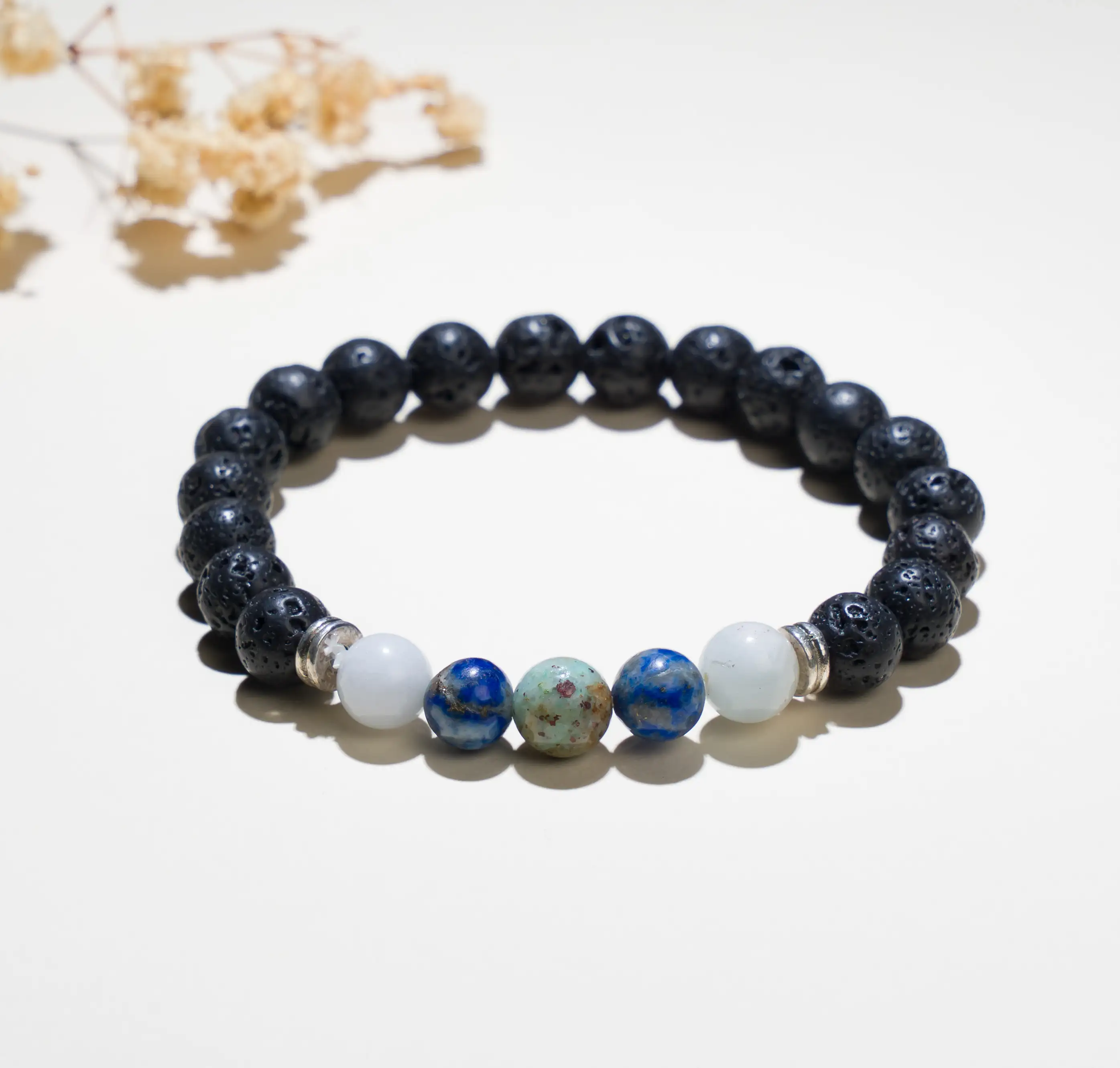 8mm Thyroid Crystal bracelet - image 1