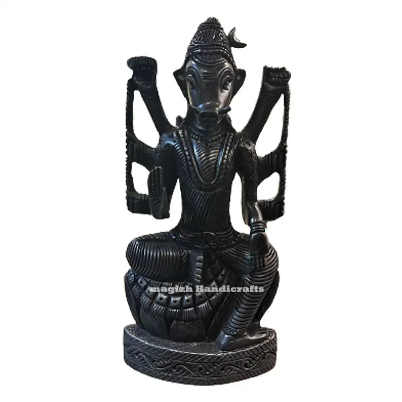 Original Karungali wood varahi amman 9 inches - image 1