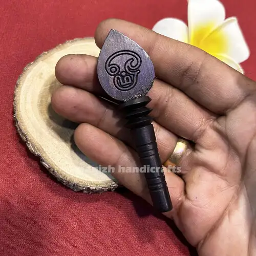 Original Karungali / Ebony wood Vel 3 inches - image 1