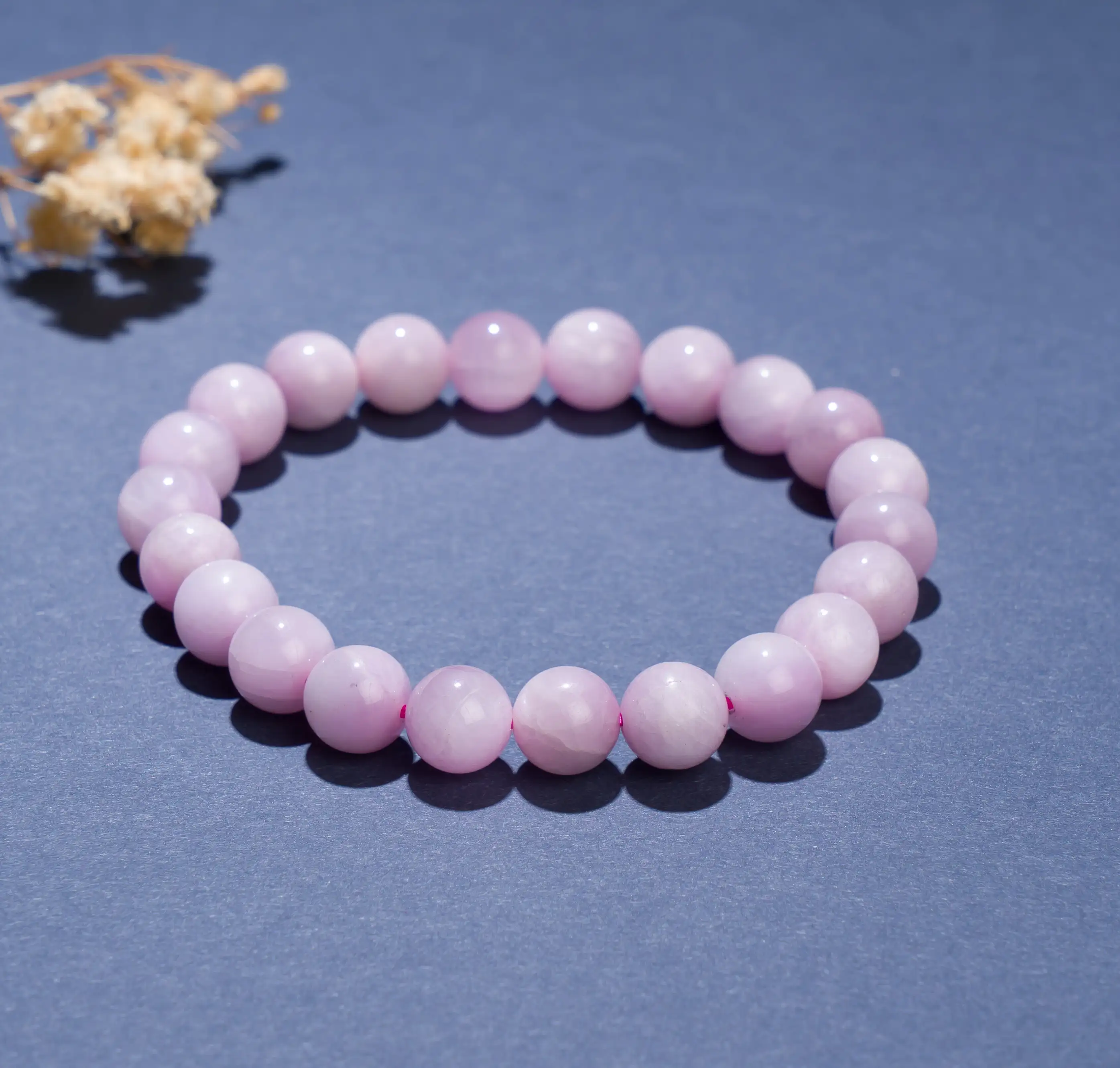 8mm Kunzite crystal bracelet - image 1