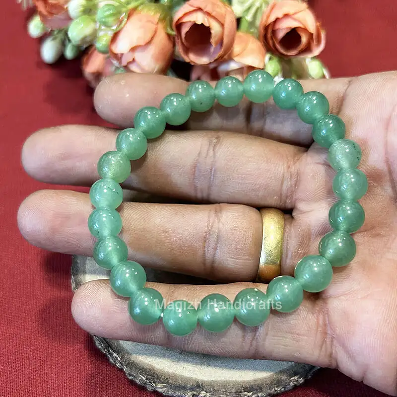 Green aventurine Crystal Bracelet (8 mm) - image 2