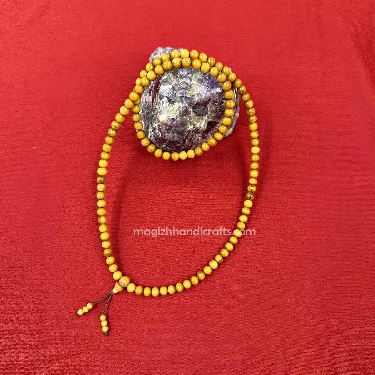 6mm Original Mysore Sandal wood mala – 108 beads - image 2
