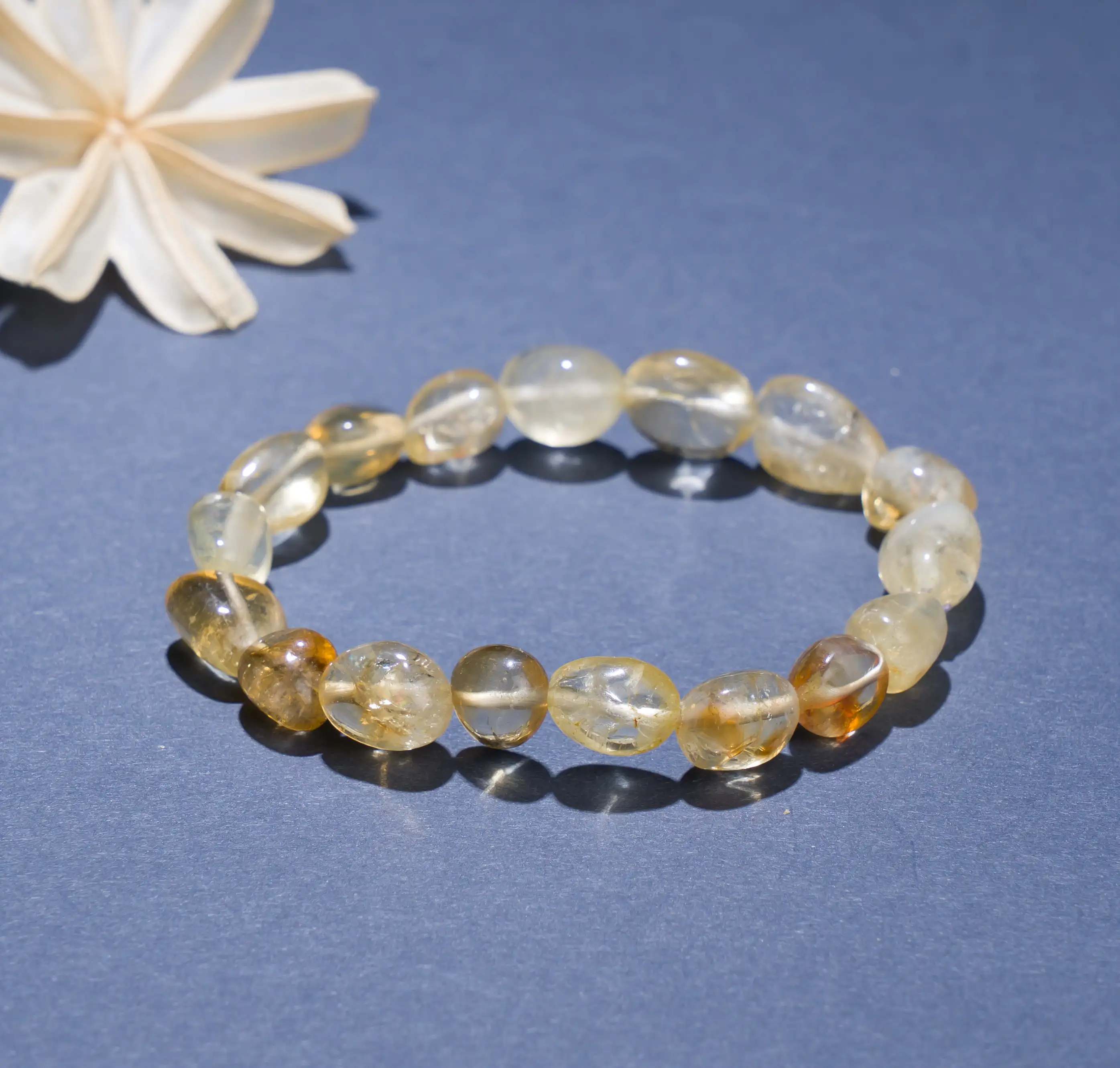 Citrine tumble Crystal Bracelet - image 1