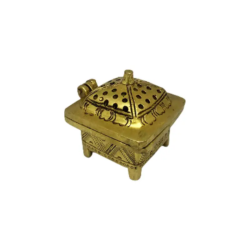 Brass small sambarani holder - image 1
