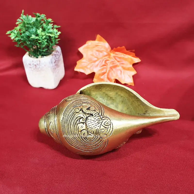 Vishnu and Lakshmi Brass Shangu Real Sound SC - image 2