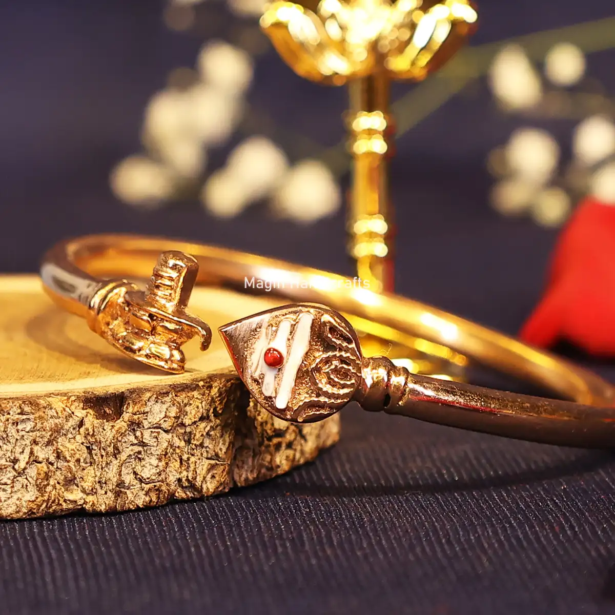 Vel and Lingam Impon Bracelet - image 1