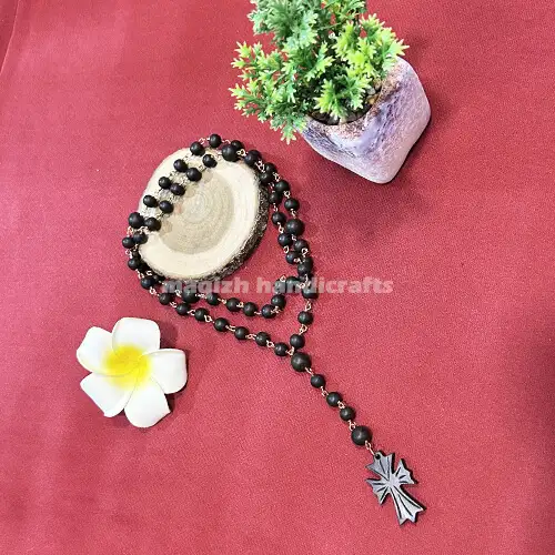 Original Copper Karungali Rosary mala 8mm - image 1