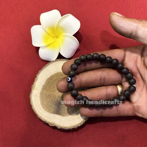 Original Karungali evil eye Bracelet - 8mm - image 1