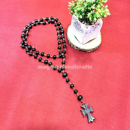 Original Copper Karungali Rosary mala 8mm - image 2