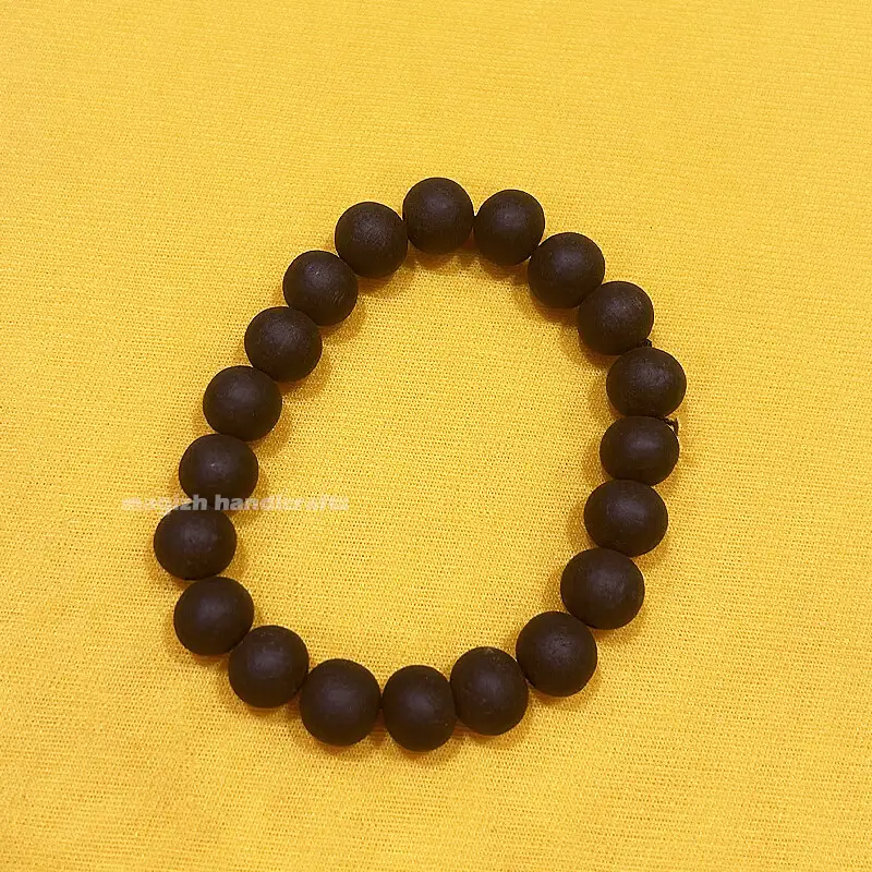 Karungali Ebony Wood Bracelet - 12mm - image 1