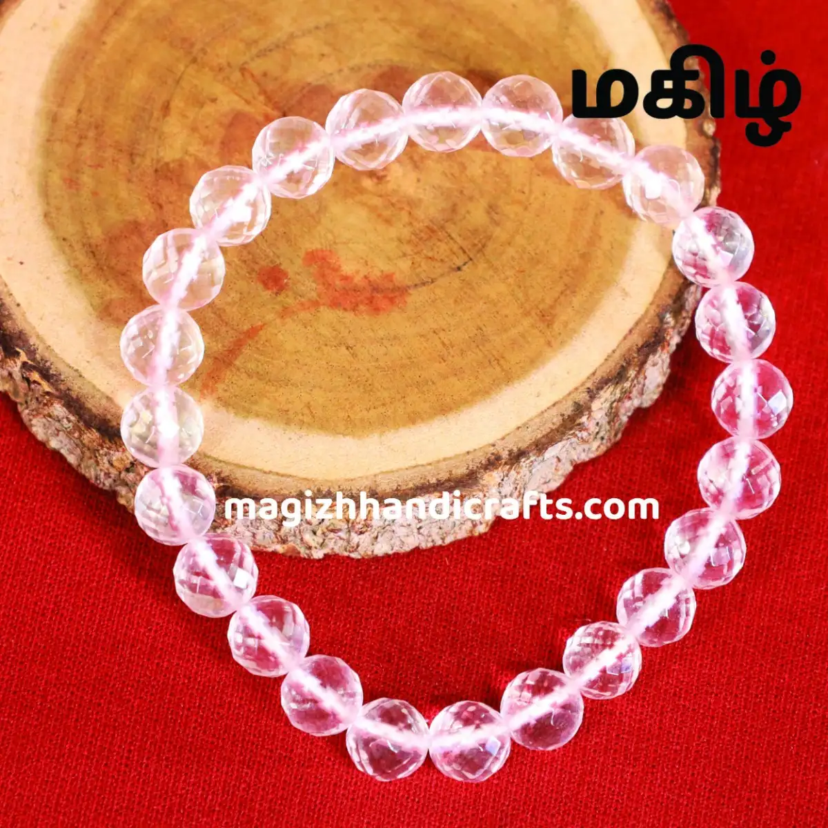 Diamond cut Clear crystal | Spadigam bracelet | pack of 1 - image 1