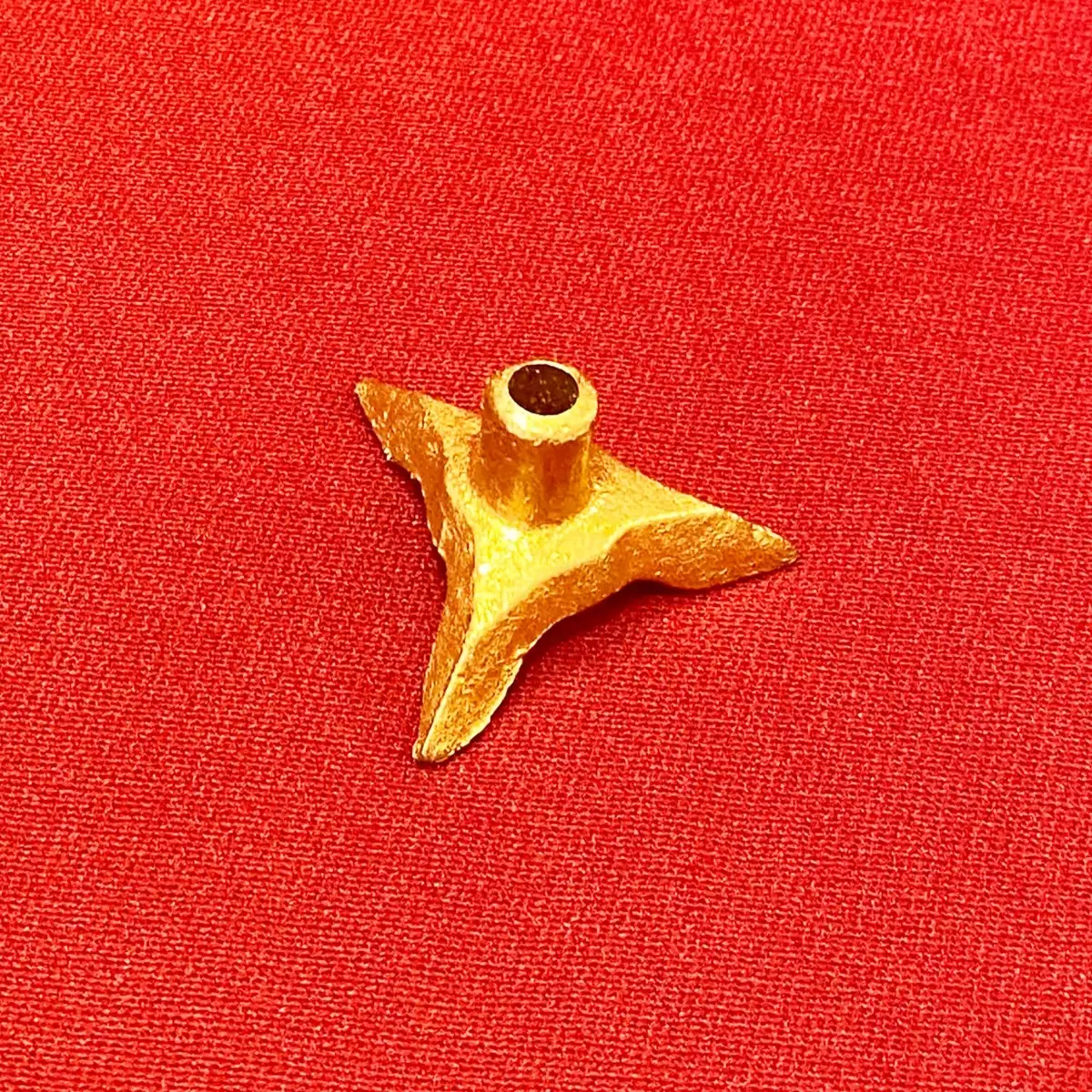 Brass Vilakku Thiri Holder - image 2