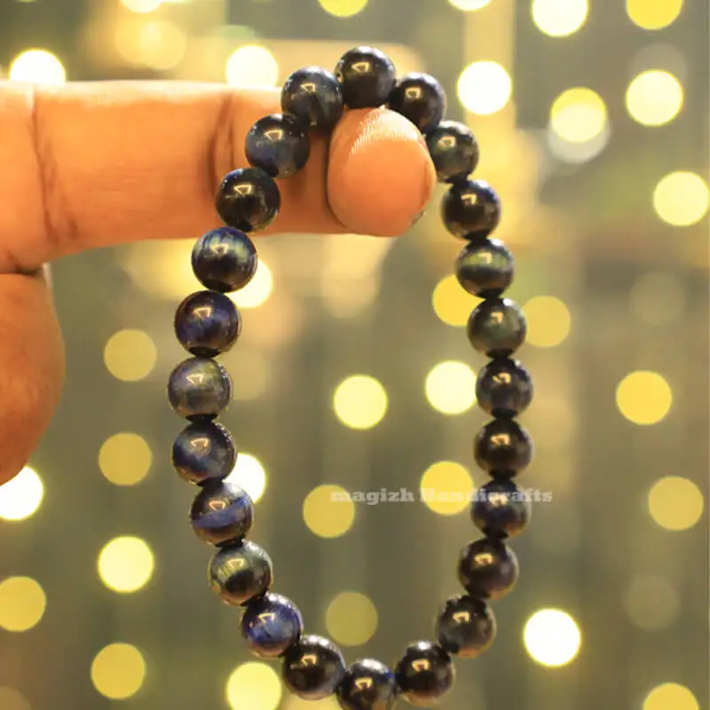 Blue Tiger eye Crystal Bracelet - image 2