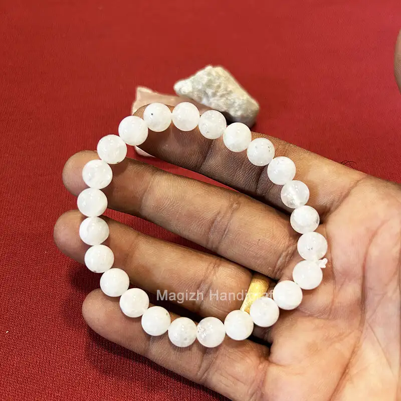Moonstone Crystal Bracelet (8mm) - image 1