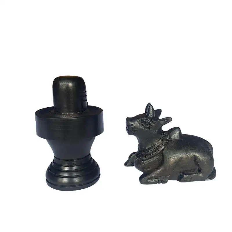 கருங்காலி கட்டை சிவன் நந்தி லிங்கம் - image 1