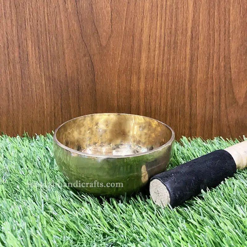 Hand made Bronze singing bowl 4 inches - image 1