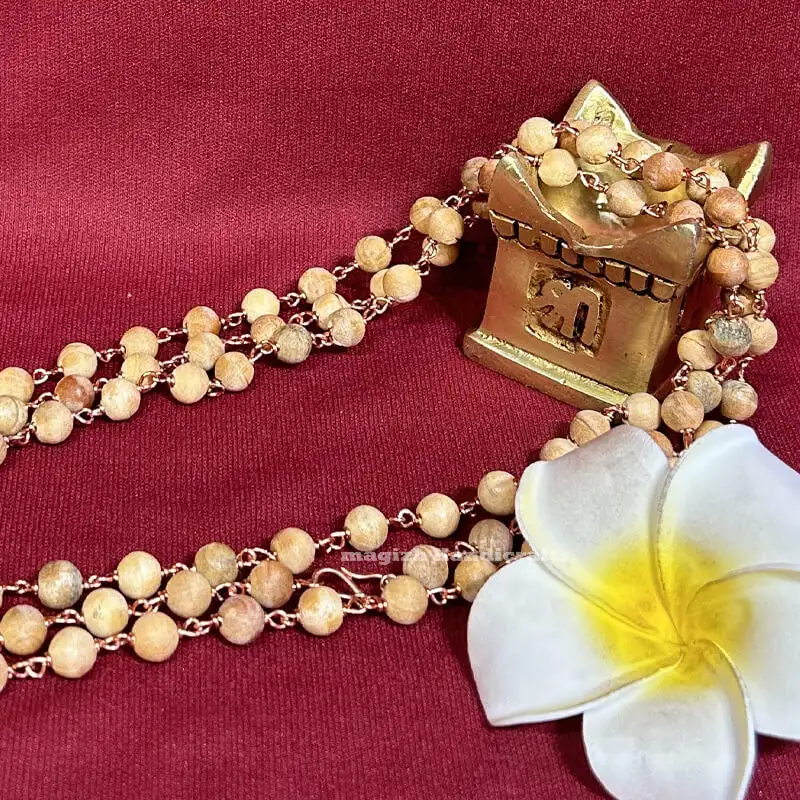 108 beads Original Thulasi copper mala 8mm - image 1