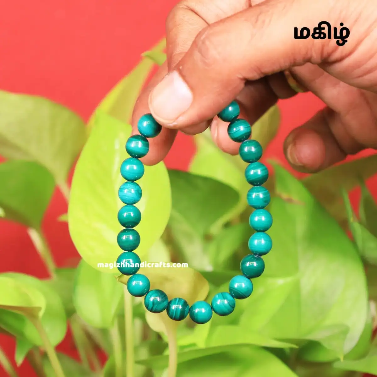 Malachite Crystal Bracelet - image 1