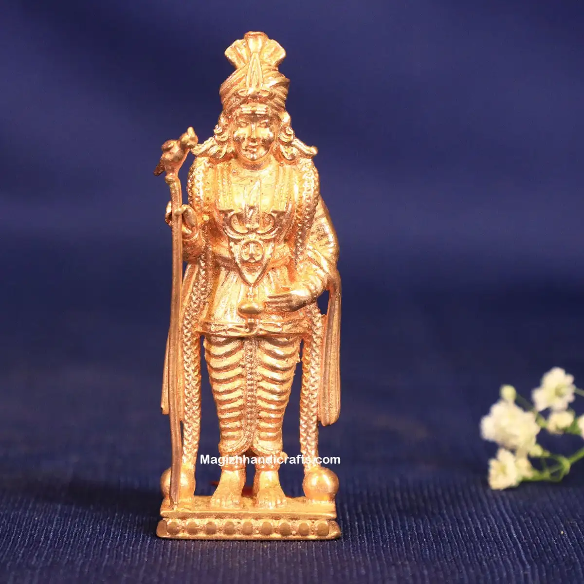 Impon Palani Raja Alangaram Murugan Idol - 3 inches - image 1