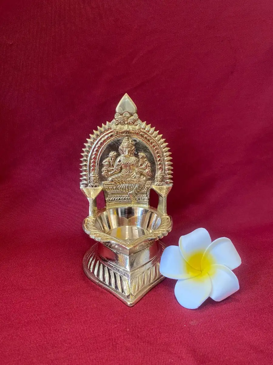 Brass Varahi amman vilakku - TK - image 1