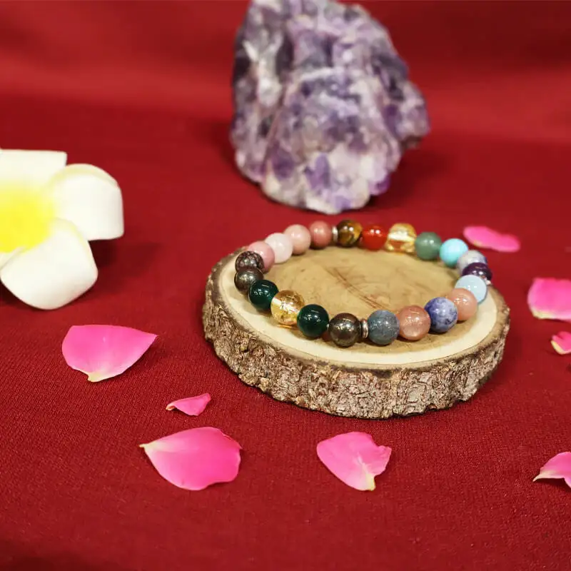 All in one crystal Bracelet - 8mm - image 2