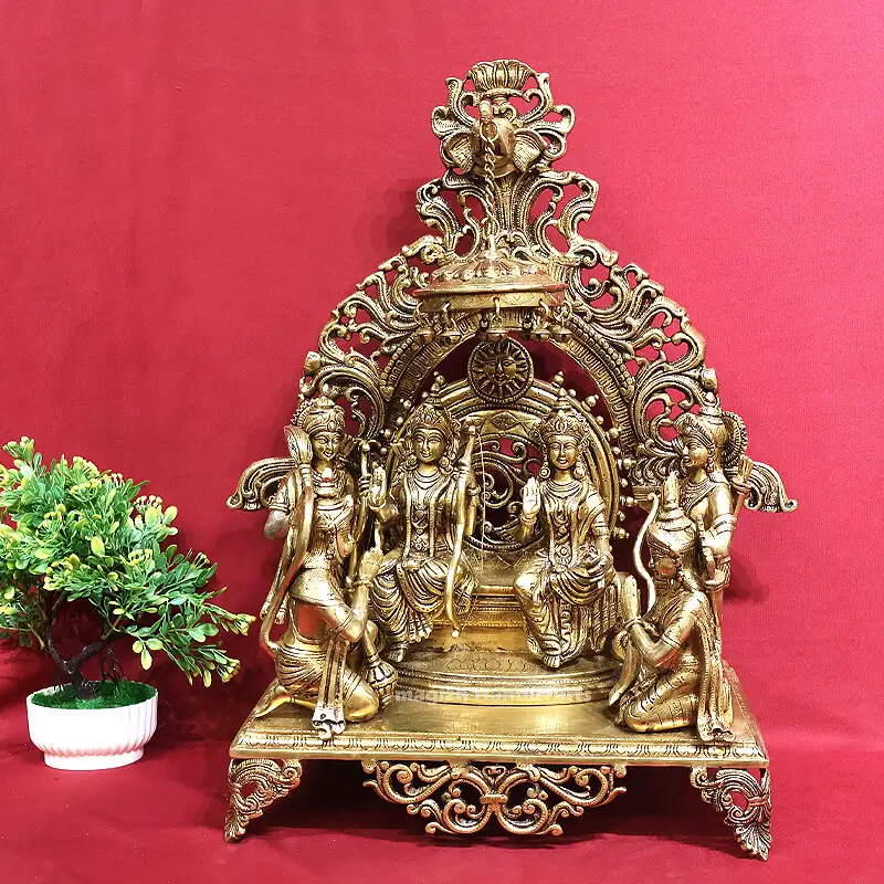 23 inches Brass Frame Ram darbar SC - image 1