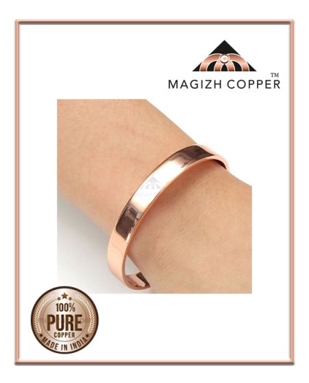 Shop Our High Quality 99% Pure Copper Band 2 Tone Bracelet – Magnetic  Therapy Australia