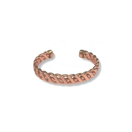 Faith Religious Solid Copper Gold-Plated Sterling Silver Ladies' Bracelet:  'Inspiration From Above' Solid Copper Bracelet