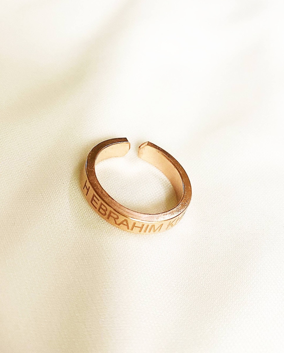 18K Gold Alphabet p Ring, Real Diamond Ring With Certificate, Initial  Letter Ring, Monogram Ring, Custom Name Letter Ring 10214 - Etsy