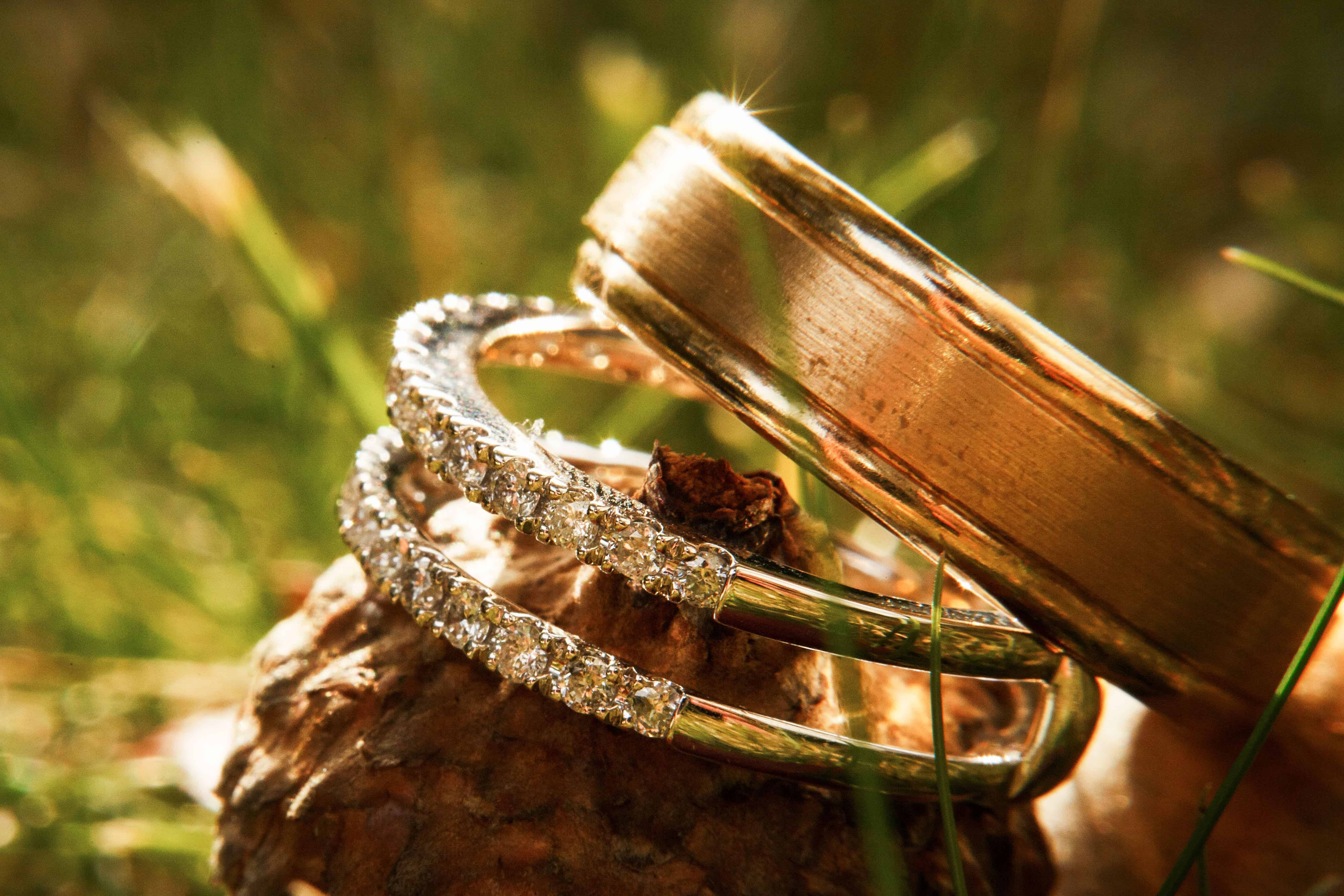 gorgeous wedding rings sparklie acorn min min
